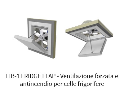 ventilazione forzata e antincendio per celle frigorifere<br />
efc antincendio frigoriferi